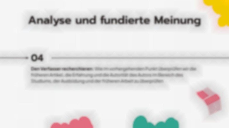 Analysiere eine Nachricht Präsentationsvorlage