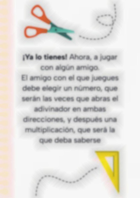 Plantilla de presentación Las tablas de multiplicar desde el ABJ: adivinador de papel