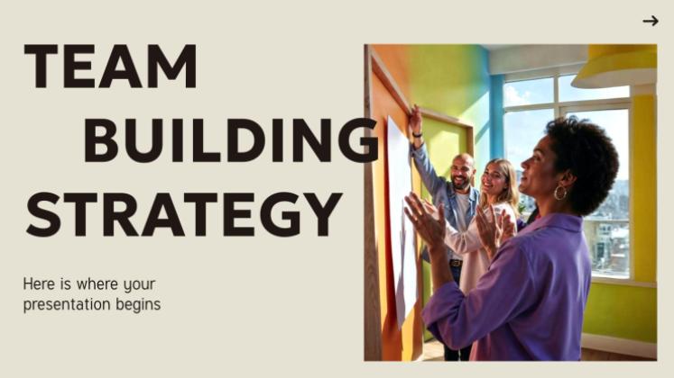 Stratégie de team building Modèles de présentation