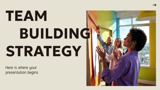 Stratégie de team building Modèles de présentation