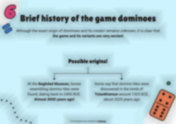 Multiplication Tables with GBL: Dominoes presentation template 