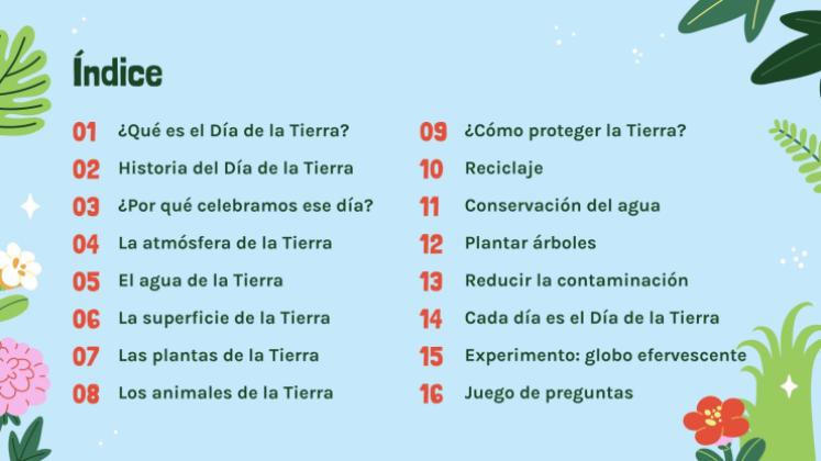 Plantilla de presentación Nuestra hermosa Tierra: un viaje por el Día de la Tierra