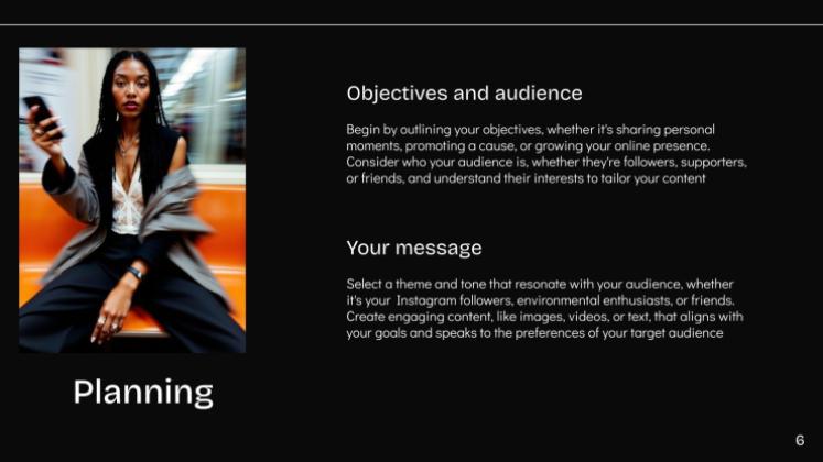 소셜 미디어 보고서 프레젠테이션 템플릿