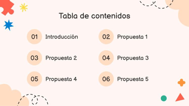 Plantilla de presentación 5 propuestas de pensamiento computacional para la educación infantil