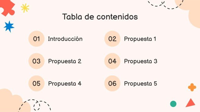 Plantilla de presentación 5 propuestas de pensamiento computacional para la educación infantil
