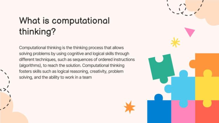 5 propositions de pensée informatique pour l'éducation de la petite enfance Modèles de présentation