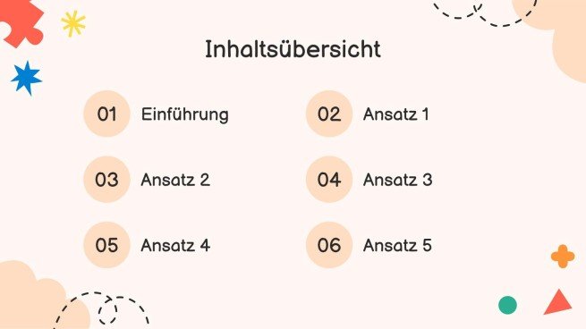 5 Vorschläge zum computergestützten Denken für die frühkindliche Bildung Präsentationsvorlage