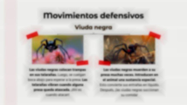 Plantilla de presentación Comparaciones de animales: mantis religiosa vs. araña viuda negra