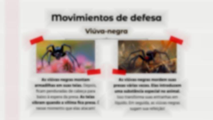 Modelo de apresentação Comparações de animais: Louva-a-deus vs. Aranha Viúva Negra