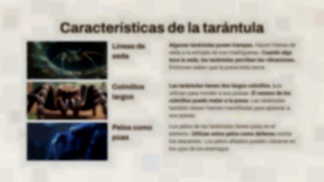 Plantilla de presentación Escorpión contra Tarántula