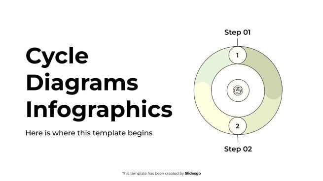 Cycle Diagrams Infographics presentation template 