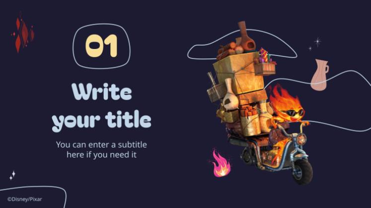 Elemental Präsentationsvorlage