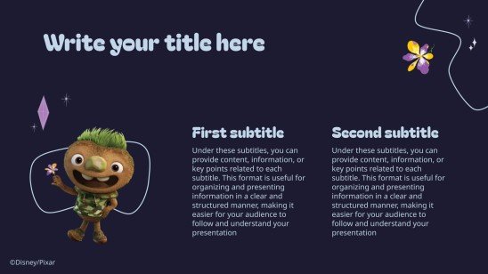 Elemental Präsentationsvorlage