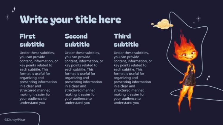 Elemental Präsentationsvorlage