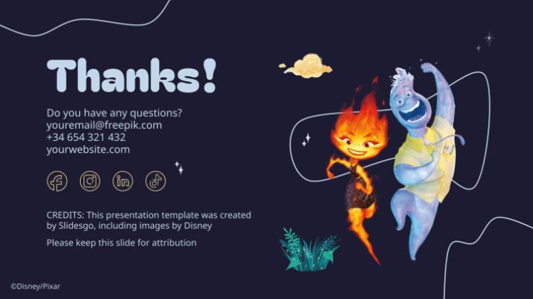 Elemental Präsentationsvorlage