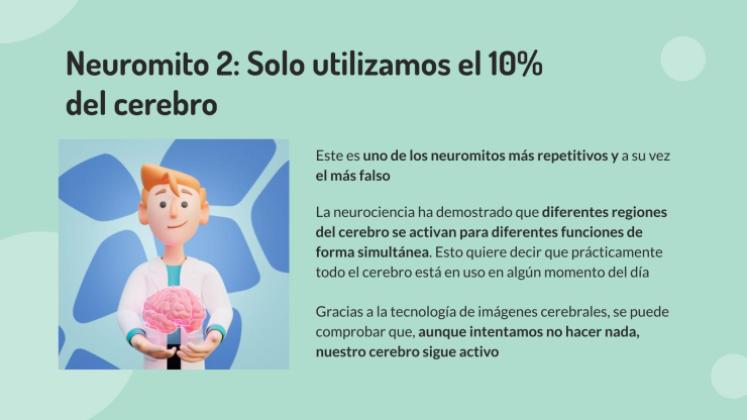 Plantilla de presentación Desmentiendo los neuromitos. Parte 1