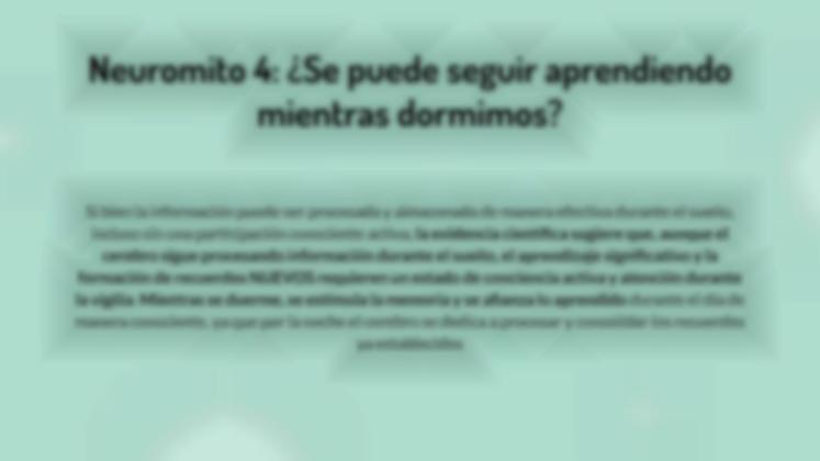 Plantilla de presentación Desmentiendo los neuromitos. Parte 1