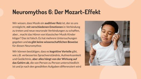 Neuromythen entlarven. Teil 2 Präsentationsvorlage