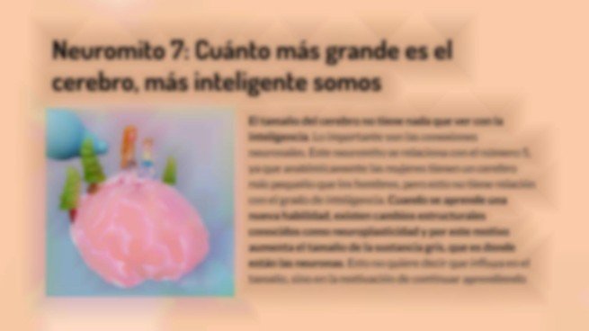 Plantilla de presentación Desmentiendo los neuromitos. parte 2