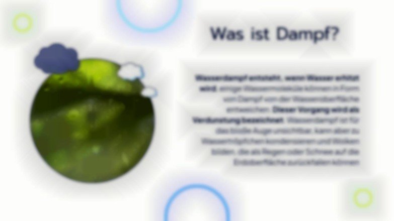 Warum regnet es? Präsentationsvorlage