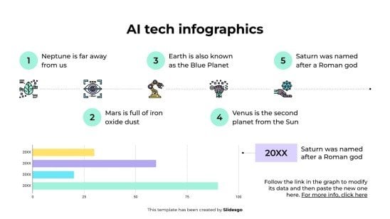 AI Tech Infographics presentation template 