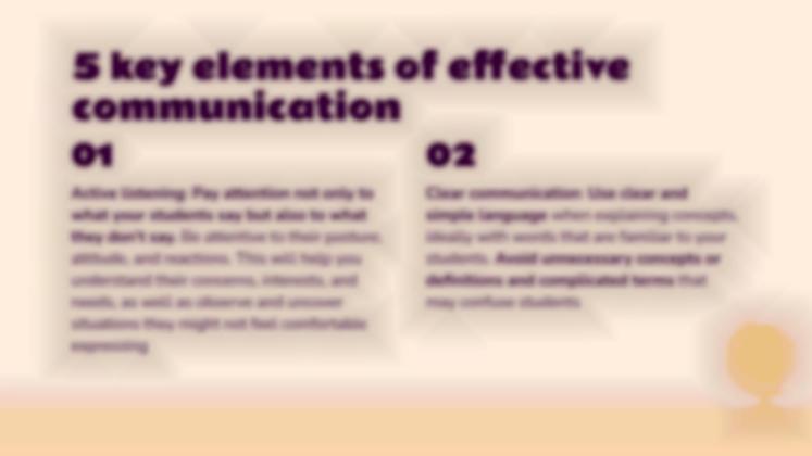 L'art de la communication : comment communiquer efficacement avec vos élèves ? Modèles de présentation