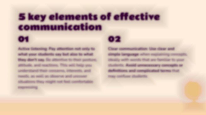 L'art de la communication : comment communiquer efficacement avec vos élèves ? Modèles de présentation