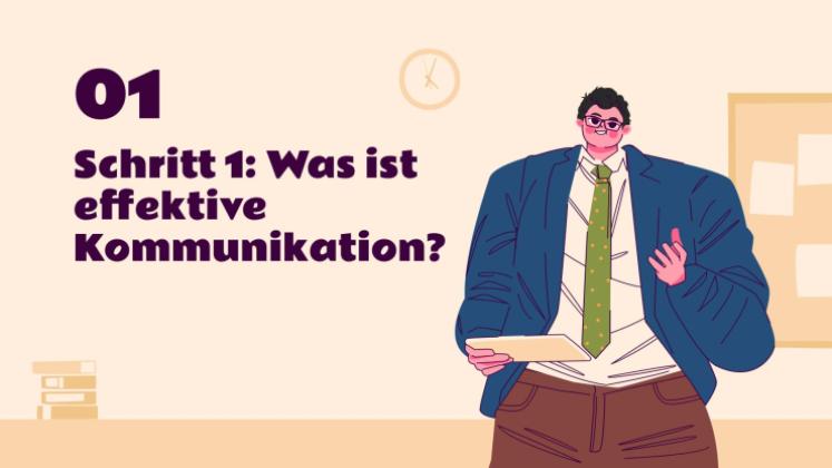 Die Kunst der Kommunikation: Wie kommunizieren Sie effektiv mit Ihren Schülern? Präsentationsvorlage