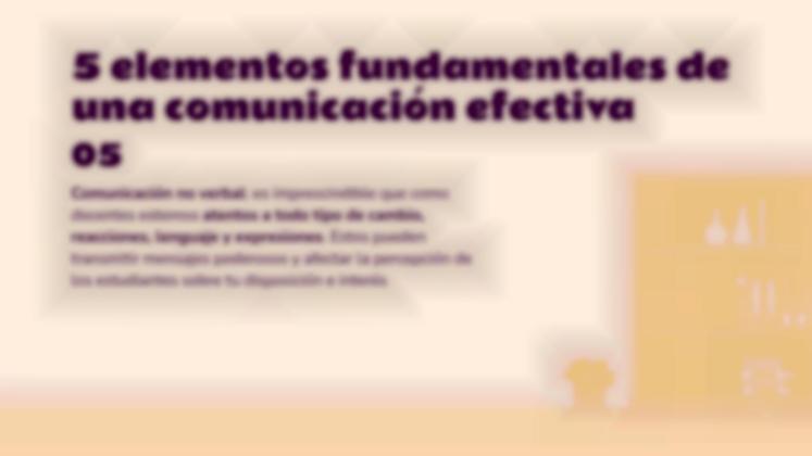 Plantilla de presentación El arte de la comunicación: ¿cómo comunicar eficazmente con tus alumnos?