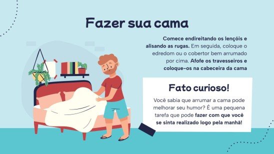 Modelo de apresentação Guia Super Kids para tarefas domésticas