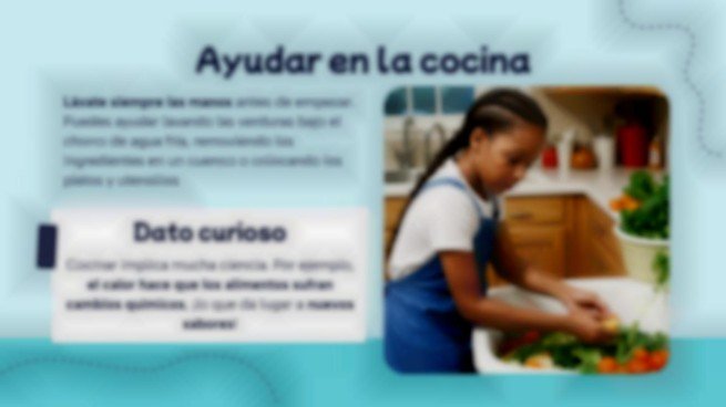 Plantilla de presentación Guía de tareas domésticas para niños