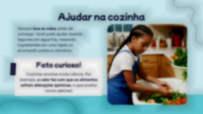 Modelo de apresentação Guia Super Kids para tarefas domésticas