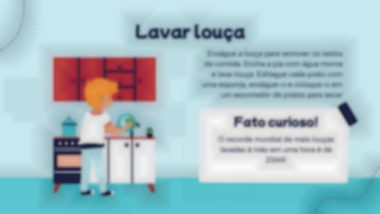 Modelo de apresentação Guia Super Kids para tarefas domésticas