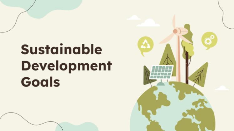 The Sustainable Development Goals presentation template 