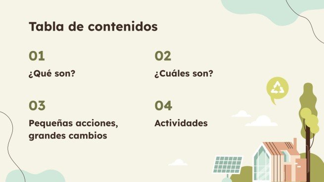 Plantilla de presentación Los objetivos de desarrollo sostenible