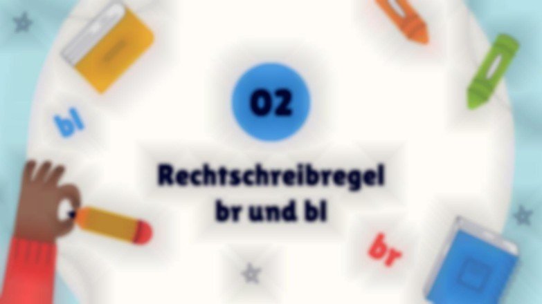 Rechtschreibung br/bl Präsentationsvorlage