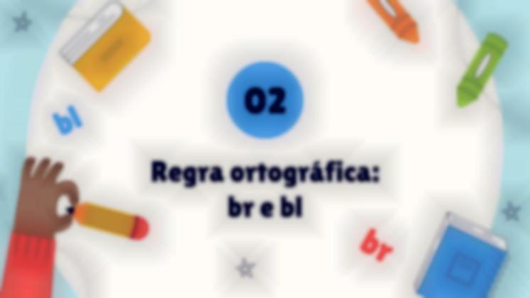 Modelo de apresentação Ortografia br/bl