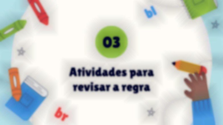Modelo de apresentação Ortografia br/bl