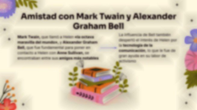 Plantilla de presentación Helen Keller: un extraordinario viaje de perseverancia y triunfo