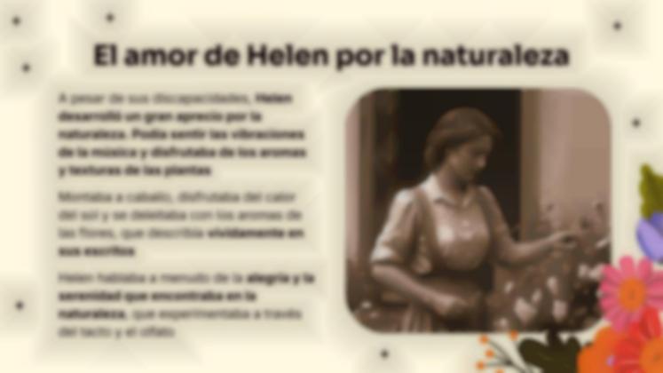Plantilla de presentación Helen Keller: un extraordinario viaje de perseverancia y triunfo