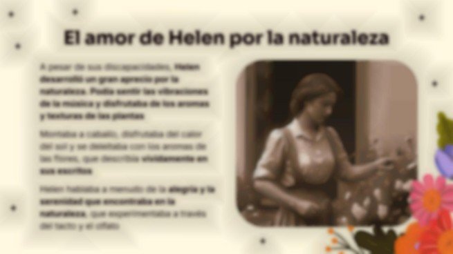 Plantilla de presentación Helen Keller: un extraordinario viaje de perseverancia y triunfo