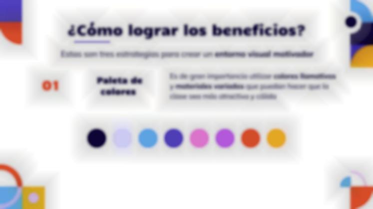 Plantilla de presentación Pizarras, carteles y diagramas: cómo crear un ambiente de aula visualmente estimulante