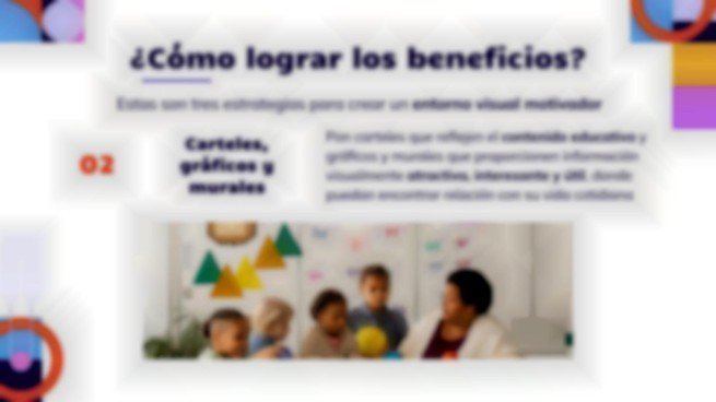 Plantilla de presentación Pizarras, carteles y diagramas: cómo crear un ambiente de aula visualmente estimulante