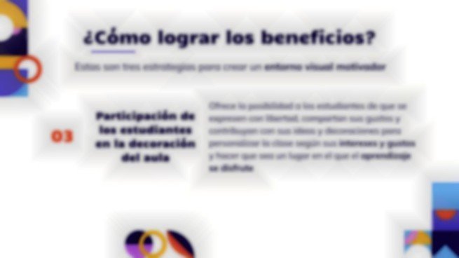 Plantilla de presentación Pizarras, carteles y diagramas: cómo crear un ambiente de aula visualmente estimulante