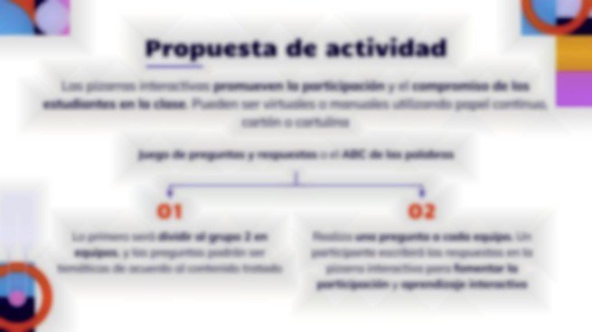 Plantilla de presentación Pizarras, carteles y diagramas: cómo crear un ambiente de aula visualmente estimulante