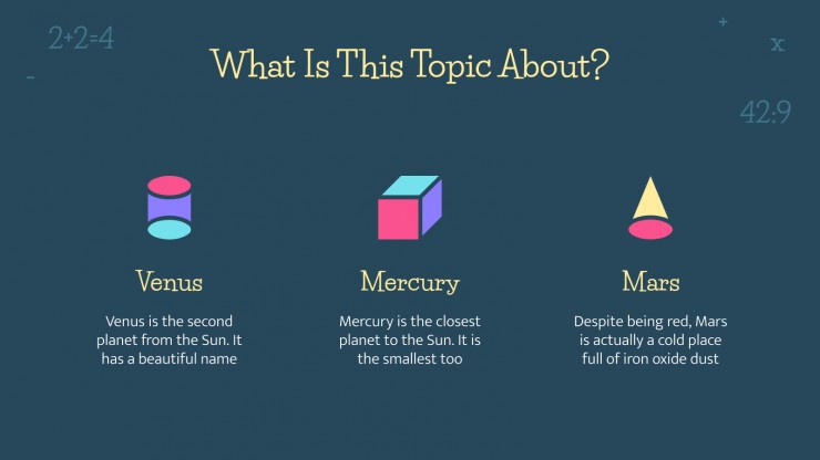 Math Workshop for Kids presentation template