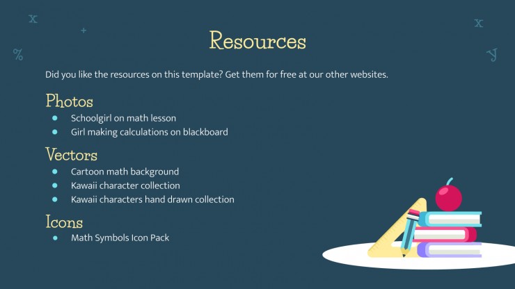 Math Workshop for Kids presentation template