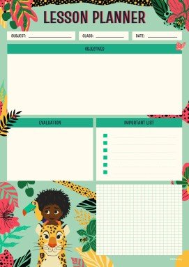 Modelo de apresentação Plano de aula com objetivos Encanto