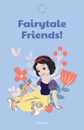 Modelo de apresentação Etiqueta de presente Branca de Neve