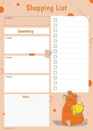 Planer Ratatouille Präsentationsvorlage